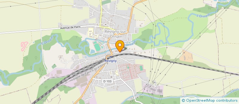 localisation de l'entreprise SCI MOULOTTE à REVIGNY-SUR-ORNAIN