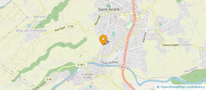 localisation de l'entreprise SCI MOUMAGNE à SAINT-ANDRE