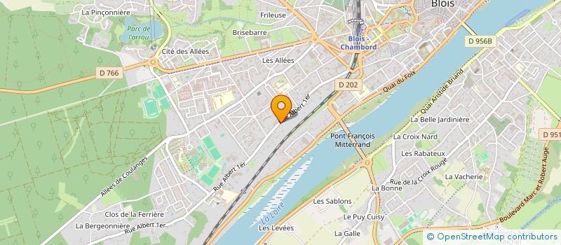 localisation de l'entreprise SCI MOUNA INVEST  BLOIS