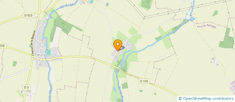 localisation de l'entreprise SCI MOUNAGE  FRESNE-LEGUILLON