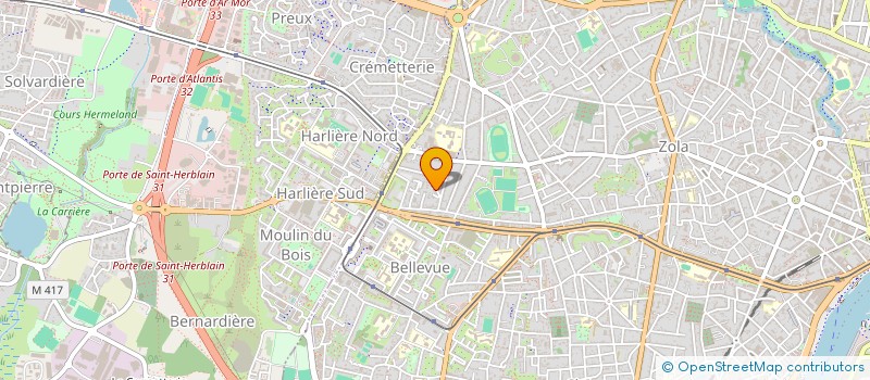 localisation de l'entreprise SCI MOUNAZZOU  NANTES