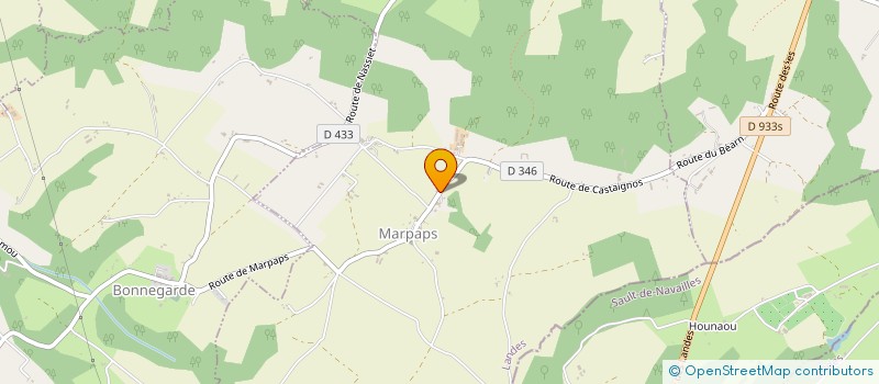 localisation de l'entreprise SCI MOUNDETTE  MARPAPS