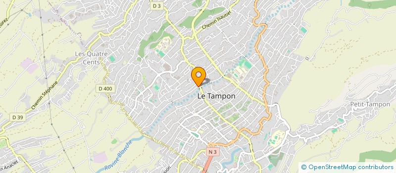 localisation de l'entreprise SCI MOUNE à LE TAMPON