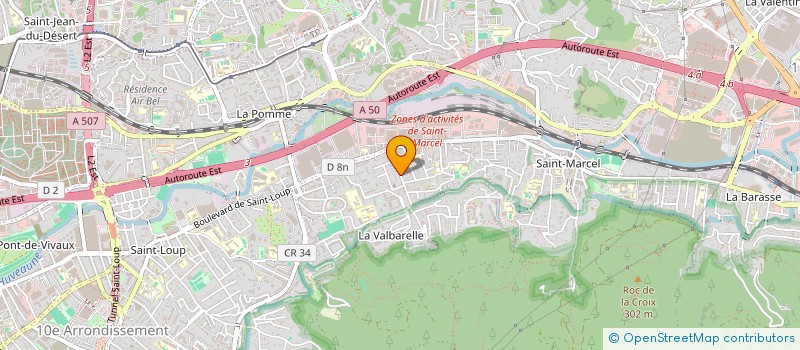 localisation de l'entreprise SCI MOUNI à MARSEILLE