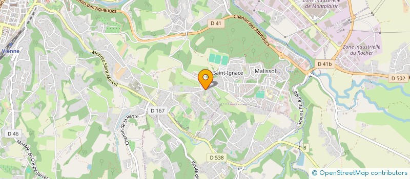 localisation de l'entreprise SCI MOUNIER BON  VIENNE