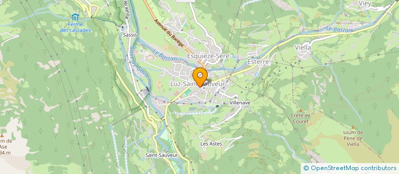 localisation de l'entreprise SCI MOUNTAIN HOPPERS  LUZ-SAINT-SAUVEUR