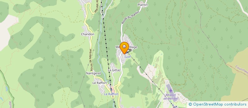 localisation de l'entreprise SCI MOUNTAIN INSPIRATION  LES ALLUES