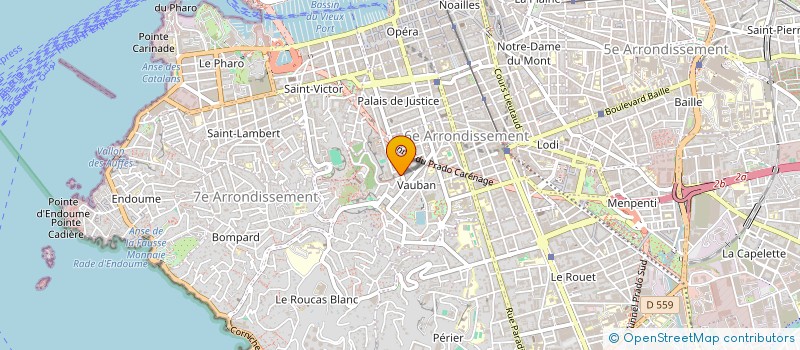 localisation de l'entreprise SCI MOUPHASSA à MARSEILLE