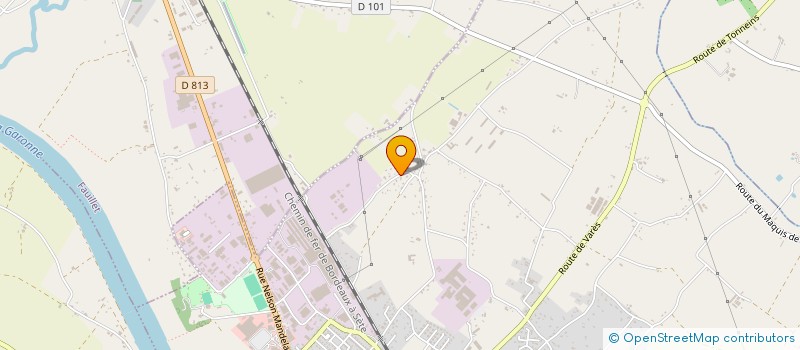 localisation de l'entreprise SCI MOURER  TONNEINS