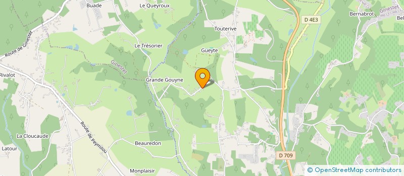 localisation de l'entreprise SCI MOURET à BERGERAC