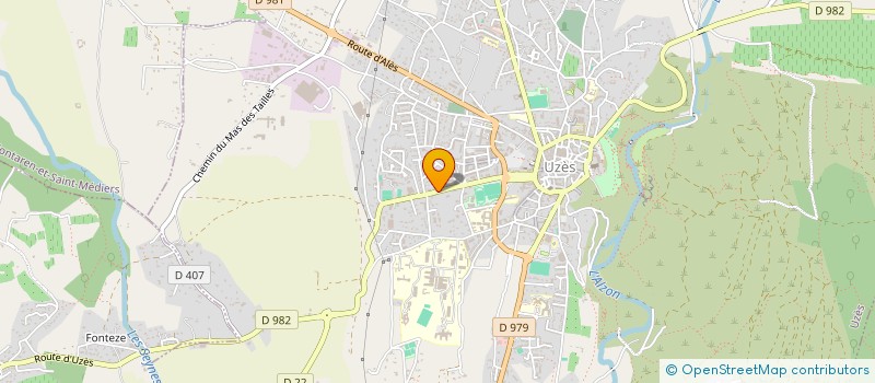 localisation de l'entreprise SCI MOURGUES  UZES