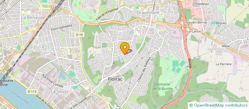 localisation de l'entreprise SCI MOURLANE  FLOIRAC