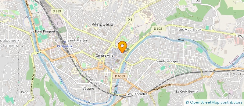 localisation de l'entreprise SCI MOURZEL à PERIGUEUX
