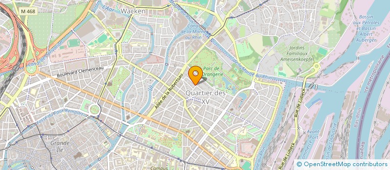 localisation de l'entreprise SCI MOUSCHKI  STRASBOURG