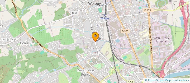 localisation de l'entreprise SCI MOUSKIAS à WOIPPY