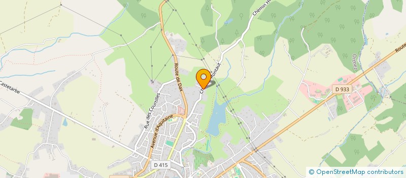 localisation de l'entreprise SCI MOUSQUES LOUSTAUNAU  ORTHEZ