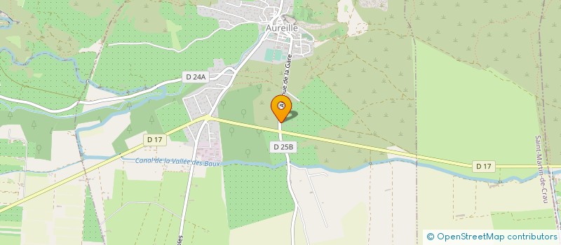 localisation de l'entreprise SCI MOUSQUETAIRES  AUREILLE