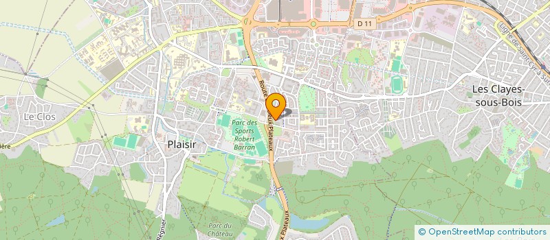 localisation de l'entreprise SCI MOUSSA  PLAISIR