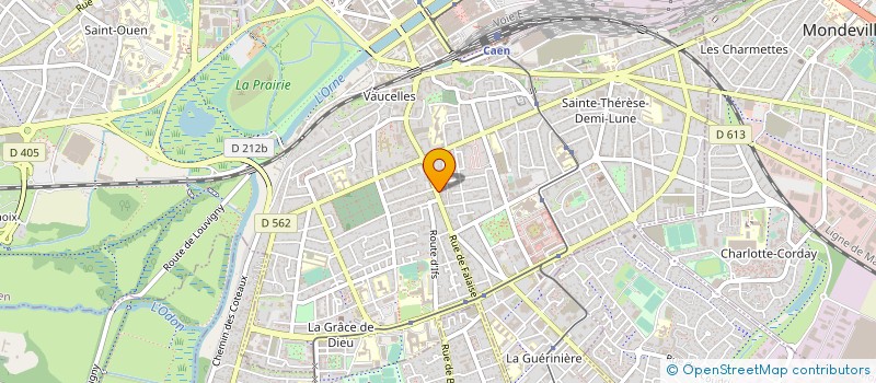 localisation de l'entreprise SCI MOUSSAY-LEFEVRE à CAEN