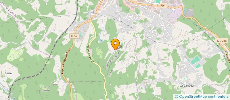 localisation de l'entreprise SCI MOUSSIDIERE HAUTE à SARLAT-LA-CANEDA