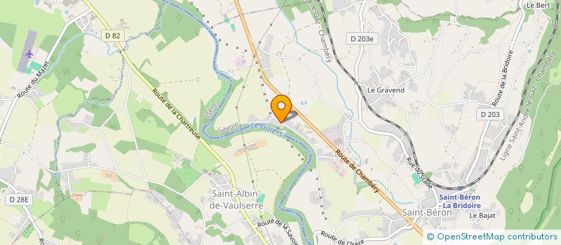 localisation de l'entreprise SCI MOUSTACHE 1650  SAINT-BERON