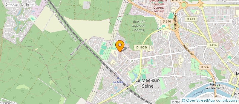 localisation de l'entreprise SCI MOUSTAHZI  LE MEE SUR SEINE