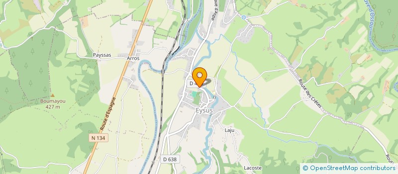 localisation de l'entreprise SCI MOUSTAYOU  EYSUS
