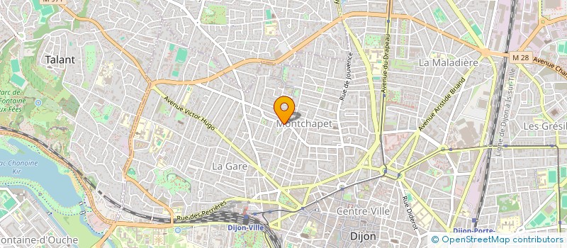 localisation de l'entreprise SCI MOUSTIKC à DIJON