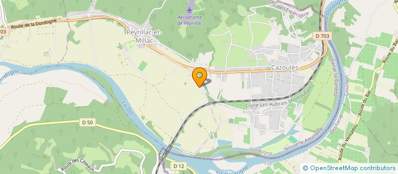 localisation de l'entreprise SCI MOUTINHO ET FILS  PECHS-DE-L'ESPERANCE