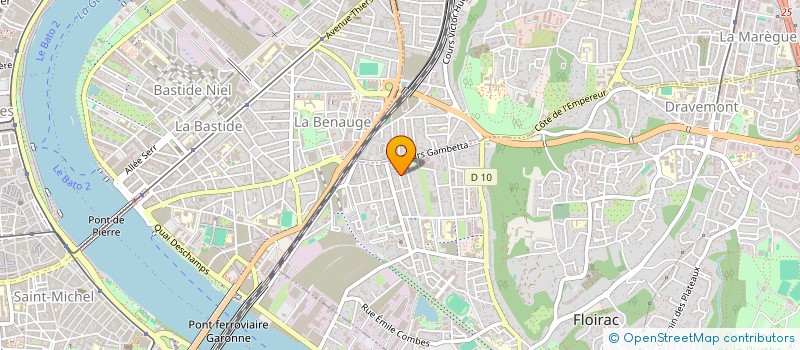 localisation de l'entreprise SCI MOUTON 16460  FLOIRAC