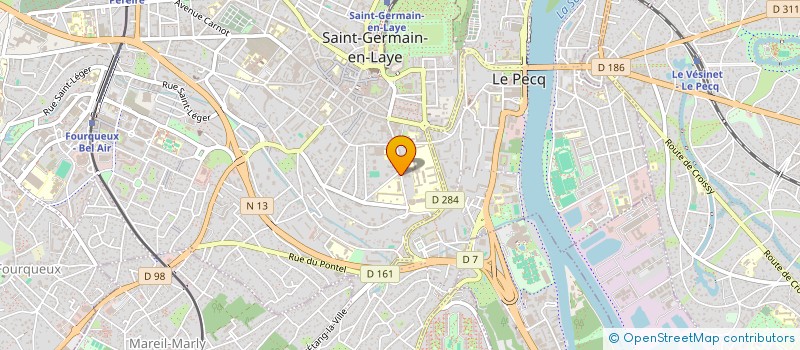 localisation de l'entreprise SCI MOUTON DESROUSSEAUX  SAINT-GERMAIN-EN-LAYE