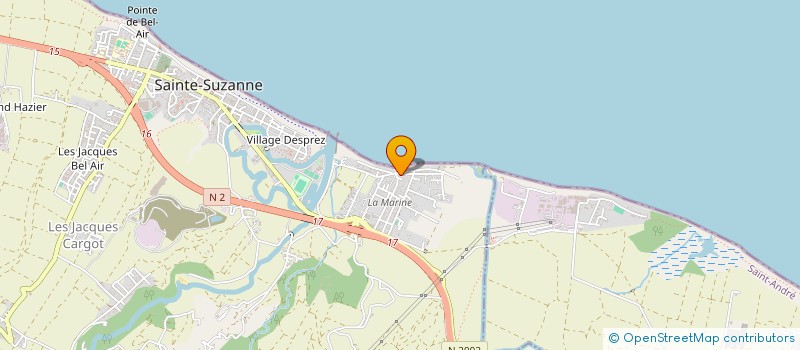 localisation de l'entreprise SCI MOUTOUNAICK à SAINTE-SUZANNE