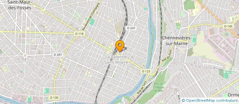 localisation de l'entreprise SCI MOUVANCE à SAINT-MAUR-DES-FOSSES