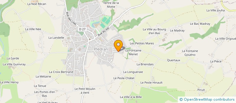 localisation de l'entreprise SCI MOVE  PLEDRAN