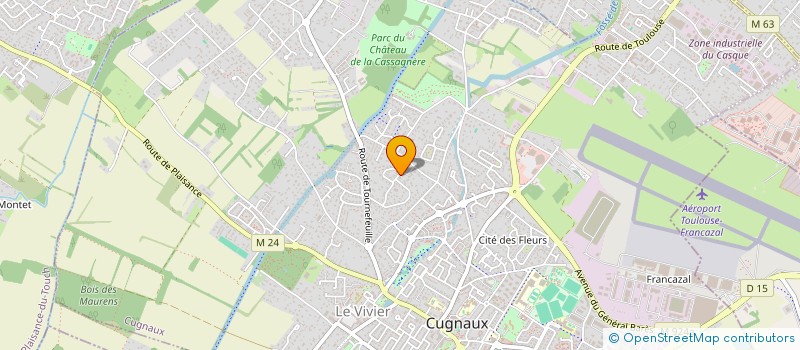 localisation de l'entreprise SCI MOVI  CUGNAUX