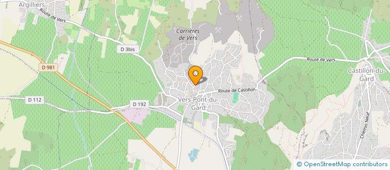 localisation de l'entreprise SCI MOVIMO  VERS-PONT-DU-GARD