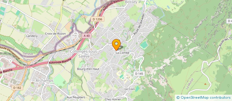 localisation de l'entreprise SCI MOVIRO 2  ARCHAMPS