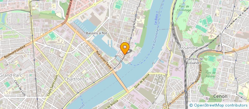 localisation de l'entreprise SCI MOVLY  BORDEAUX