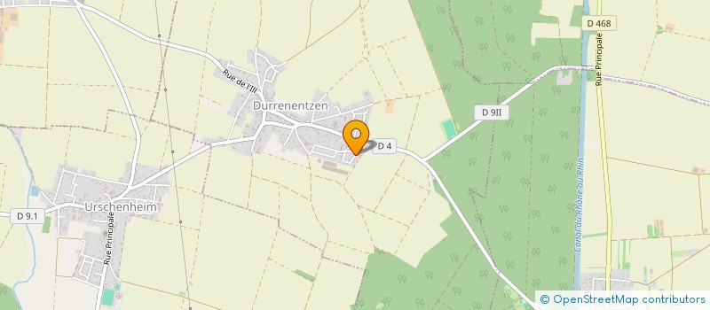 localisation de l'entreprise SCI MOWGLI  COLMAR