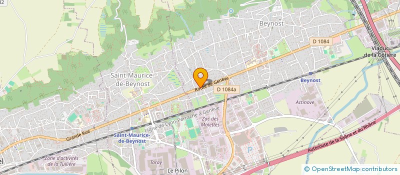 localisation de l'entreprise SCI MOYOGES à BEYNOST
