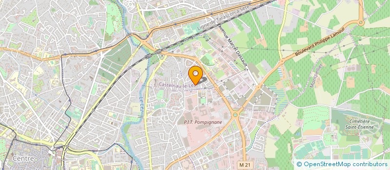 localisation de l'entreprise SCI MOZAC à CASTELNAU-LE-LEZ