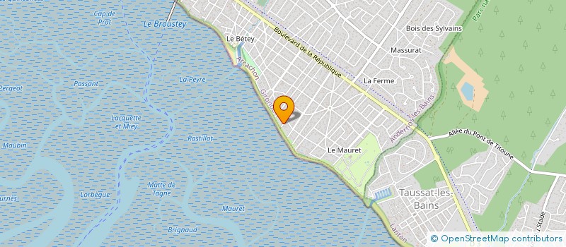 localisation de l'entreprise SCI MOZART  ANDERNOS-LES-BAINS