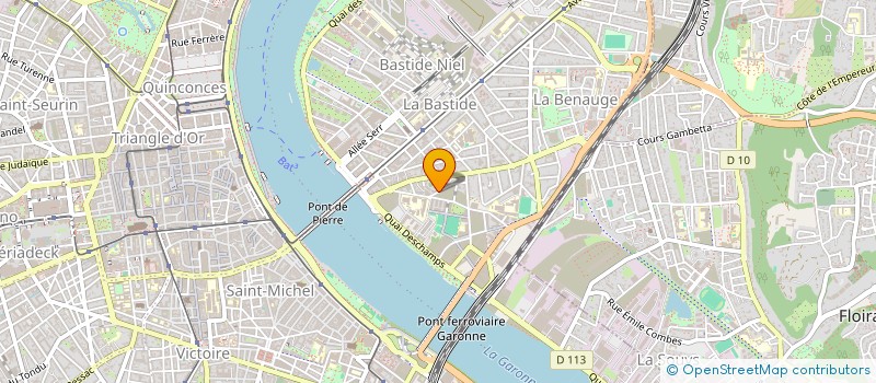 localisation de l'entreprise SCI MOZART COROT  BORDEAUX