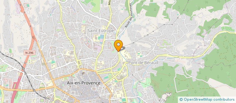 localisation de l'entreprise SCI MOZART LULLY à AIX-EN-PROVENCE