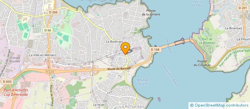 localisation de l'entreprise SCI MP  LA RICHARDAIS