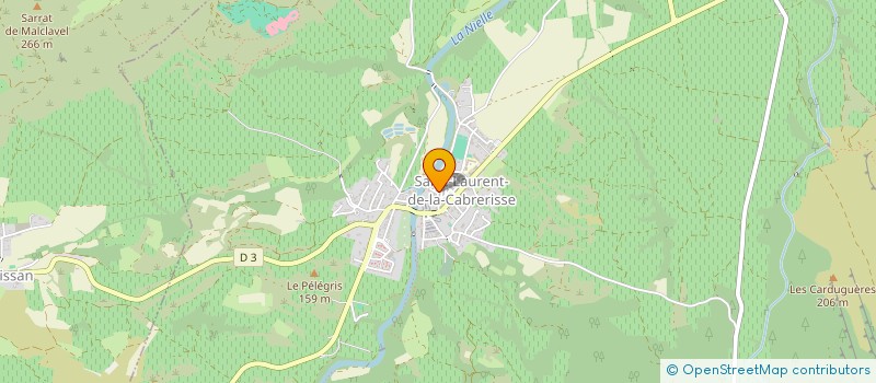 localisation de l'entreprise SCI MP  SAINT-LAURENT-DE-LA-CABRERISSE