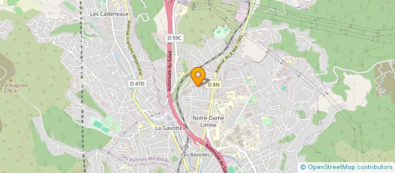localisation de l'entreprise SCI MP à SEPTEMES-LES-VALLONS