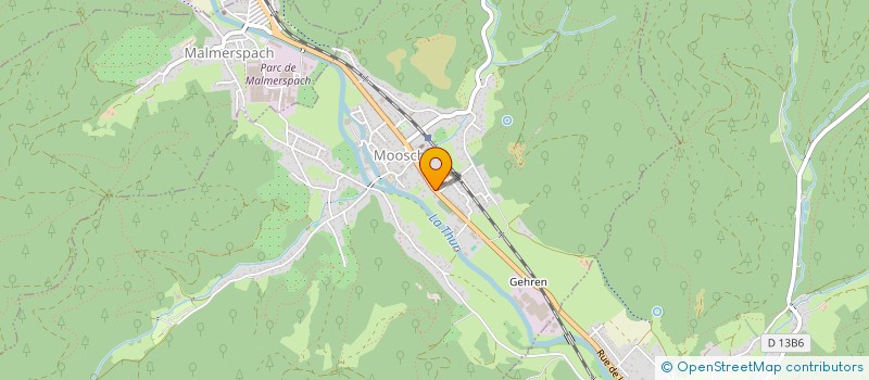 localisation de l'entreprise SCI  MP  MOOSCH