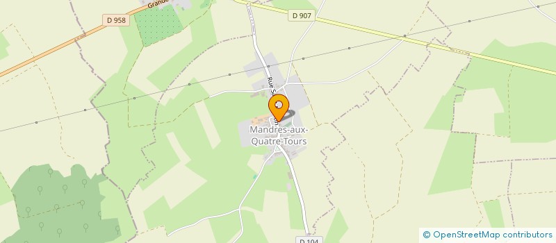 localisation de l'entreprise SCI MP  MANDRES-AUX-QUATRE-TOURS