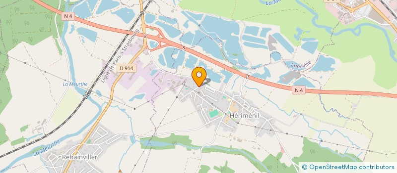 localisation de l'entreprise SCI MP  HERIMENIL